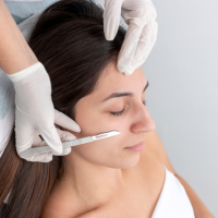 Dermaplaning Gesichtsbehandlung